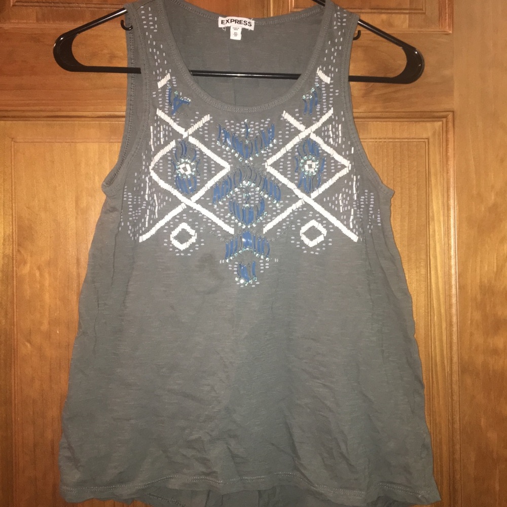 Beaded/sequin top
